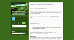 Desktop Screenshot of newgenerationpublishing.typepad.com