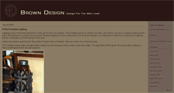 Desktop Screenshot of browndesigninc.typepad.com