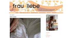 Desktop Screenshot of frauliebe.typepad.com