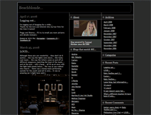 Tablet Screenshot of beachblonde.typepad.com