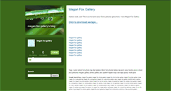 Desktop Screenshot of meganfoxgallerygiving.typepad.com