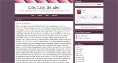 Desktop Screenshot of musingsonlifelawandgender.typepad.com