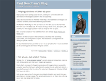 Tablet Screenshot of paulneedham.typepad.com