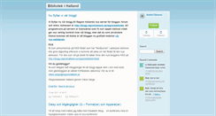 Desktop Screenshot of bibliotekihalland.typepad.com