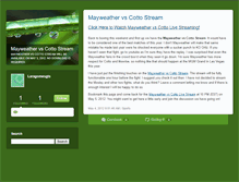 Tablet Screenshot of mayweathervscottostream.typepad.com