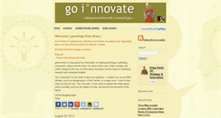 Desktop Screenshot of go-innovate.typepad.com