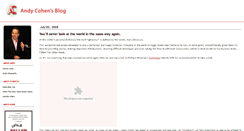 Desktop Screenshot of andycohen.typepad.com