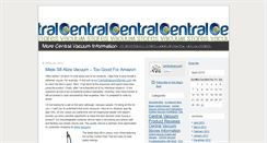 Desktop Screenshot of centralvacuum.typepad.com