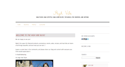 Desktop Screenshot of highvibe.typepad.com
