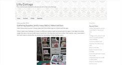 Desktop Screenshot of lillycottage.typepad.com
