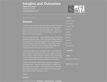 Tablet Screenshot of insightsandoutcomes.typepad.com