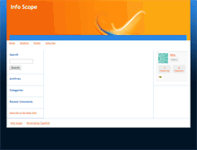Tablet Screenshot of infoscope.typepad.com