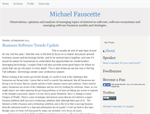 Tablet Screenshot of fauscette.typepad.com