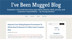 Desktop Screenshot of ivebeenmugged.typepad.com