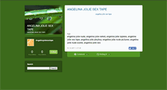 Desktop Screenshot of angelinajoliesextape.typepad.com