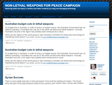 Tablet Screenshot of nonlethalweaponscampaign.typepad.com