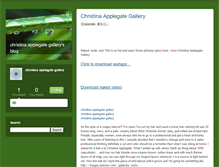 Tablet Screenshot of christinaapplegategallerybroad.typepad.com