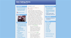Desktop Screenshot of demtalkingpoints.typepad.com