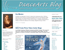 Tablet Screenshot of caldancearts.typepad.com