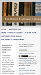 Mobile Screenshot of goldwaterlibrary.typepad.com