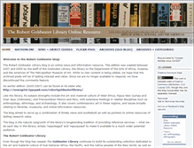 Tablet Screenshot of goldwaterlibrary.typepad.com