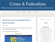 Tablet Screenshot of federalism.typepad.com