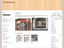 Tablet Screenshot of copabananas.typepad.com