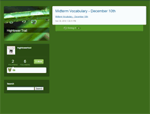 Tablet Screenshot of hightowertrail.typepad.com