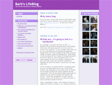 Tablet Screenshot of barbgibson.typepad.com