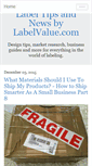 Mobile Screenshot of labelvalue.typepad.com