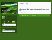 Tablet Screenshot of maggieqsex1.typepad.com