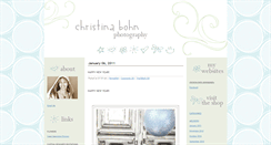 Desktop Screenshot of christinabohn.typepad.com