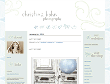 Tablet Screenshot of christinabohn.typepad.com