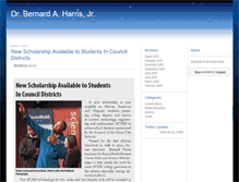 Tablet Screenshot of bernardharris.typepad.com