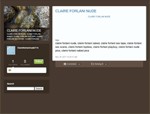 Tablet Screenshot of claireforlaninude714.typepad.com
