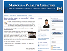 Tablet Screenshot of marcusdemaria.typepad.com