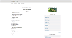 Desktop Screenshot of holdingstill.typepad.com
