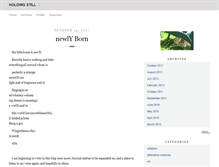 Tablet Screenshot of holdingstill.typepad.com