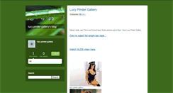 Desktop Screenshot of lucypindergallerybeginagain.typepad.com