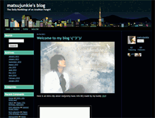 Tablet Screenshot of matsujunkie.typepad.com