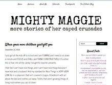 Tablet Screenshot of mightymaggie.typepad.com