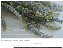 Tablet Screenshot of livefree.typepad.com