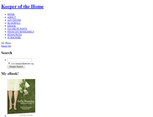 Tablet Screenshot of keeperofthehome.typepad.com