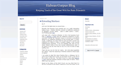 Desktop Screenshot of habeascorpusblog.typepad.com