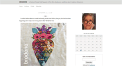 Desktop Screenshot of broderie.typepad.com
