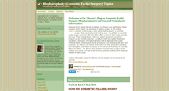 Desktop Screenshot of cosmeticeyelidsurgery.typepad.com