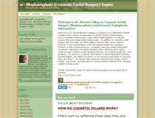 Tablet Screenshot of cosmeticeyelidsurgery.typepad.com