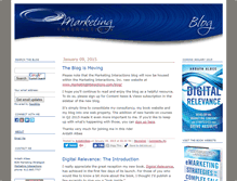 Tablet Screenshot of marketinginteractions.typepad.com