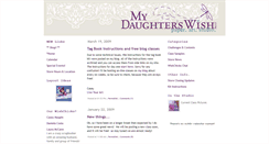 Desktop Screenshot of mydaughterswish.typepad.com