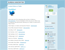 Tablet Screenshot of eurekaunscripted.typepad.com